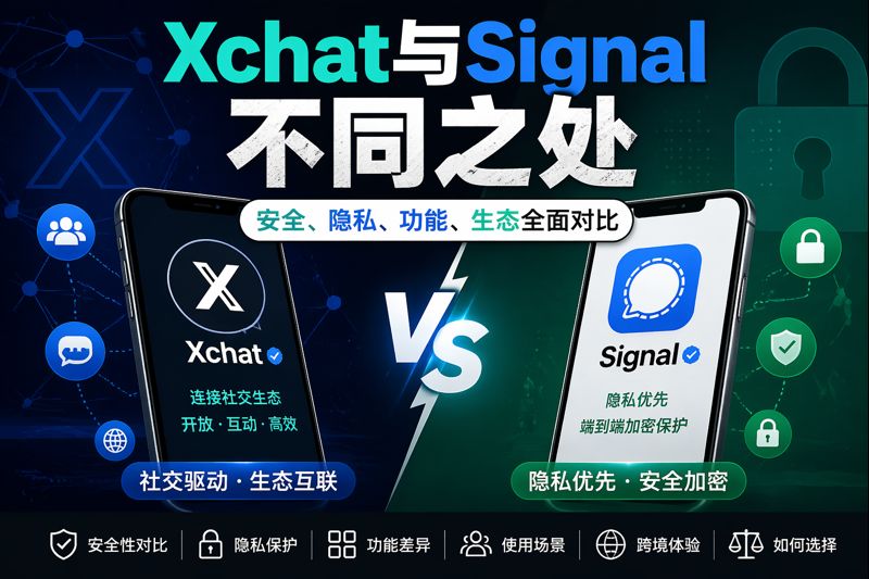 Xchat与signal有哪些差异？