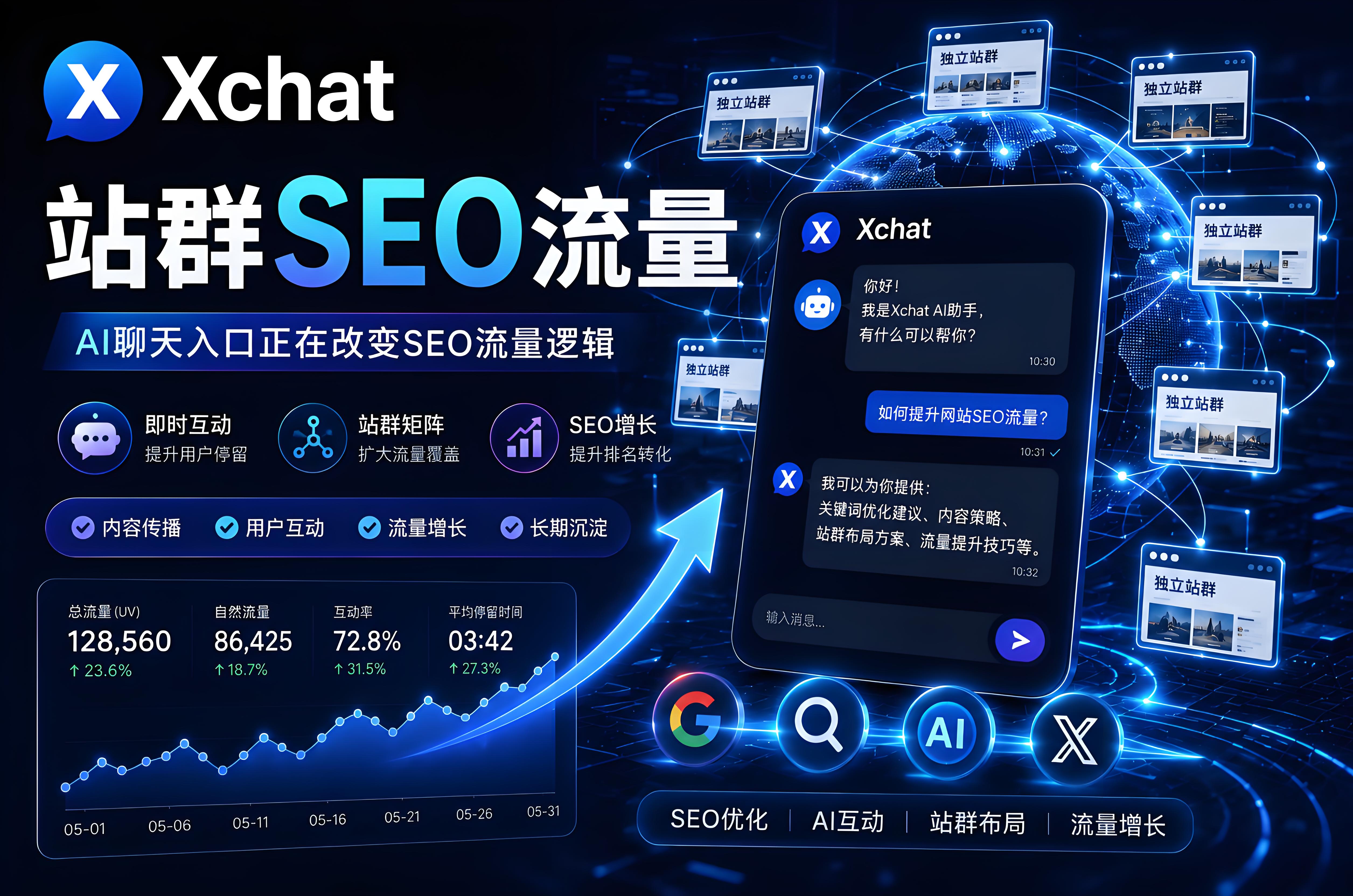 Xchat会不会影响独立站SEO？流量站团队开始重视用户互动流量