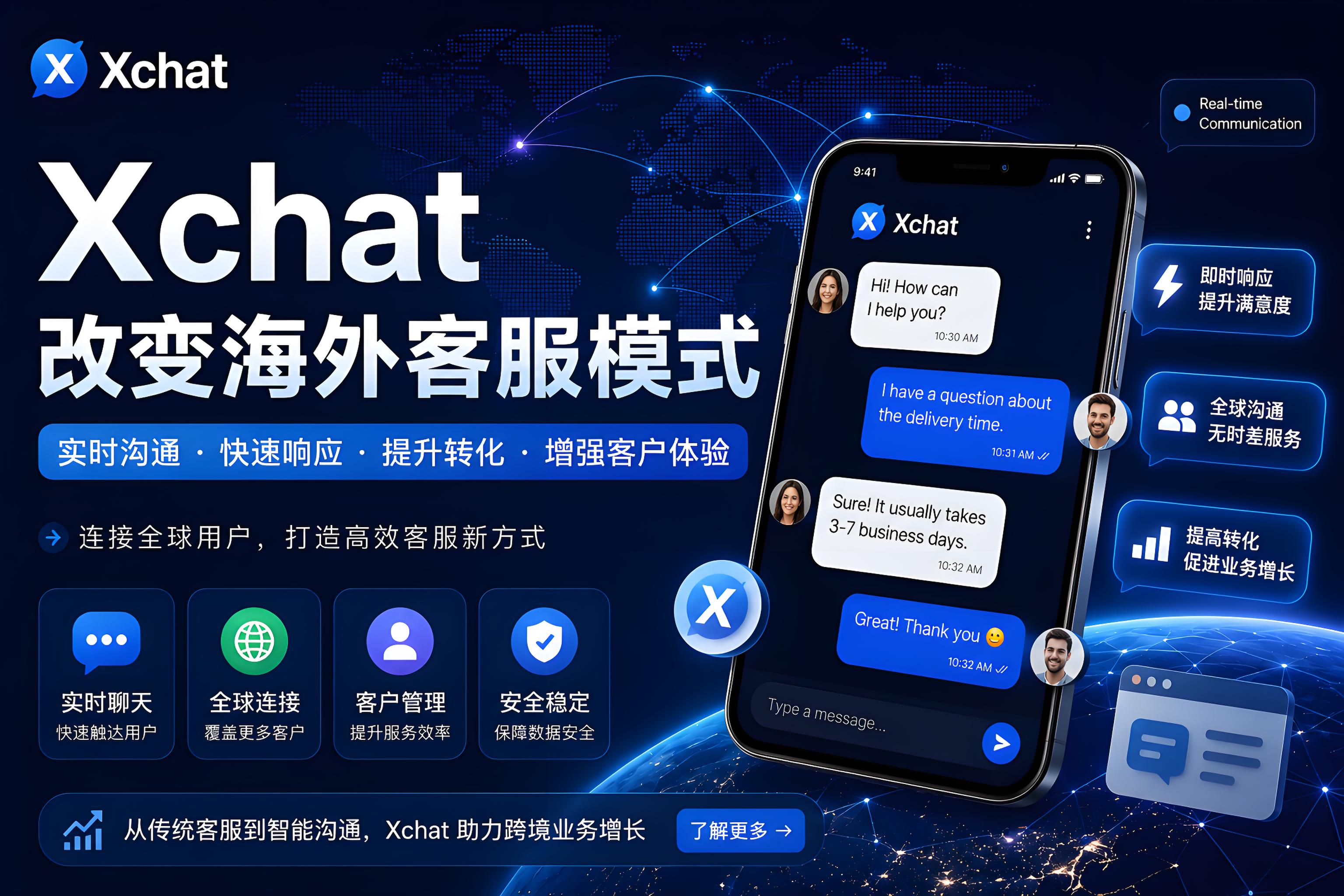 Xchat会不会改变海外客服模式？很多团队开始研究实时互动