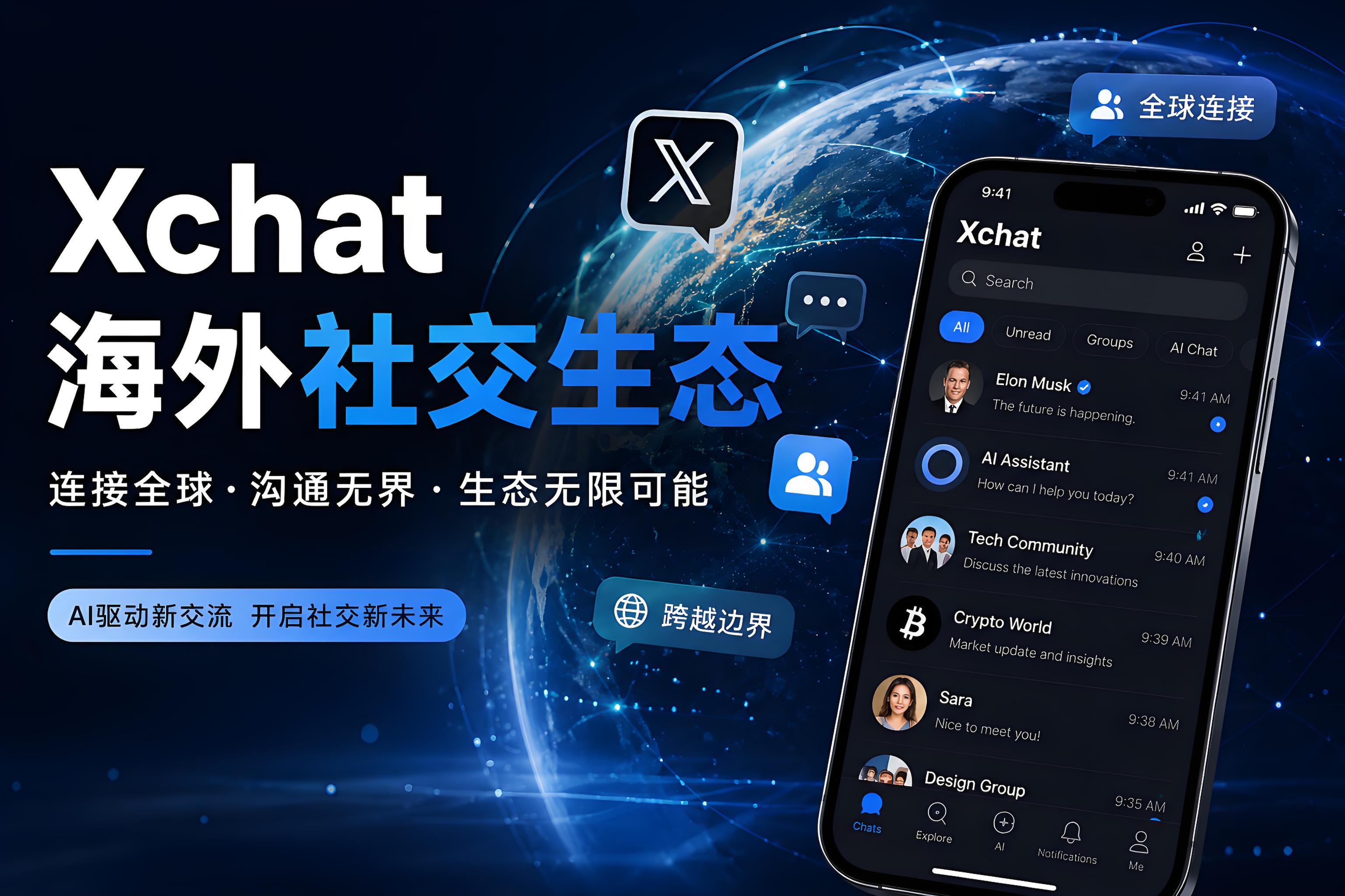 Xchat是否会改变海外社交生态？很多团队已经重视关系链的价值