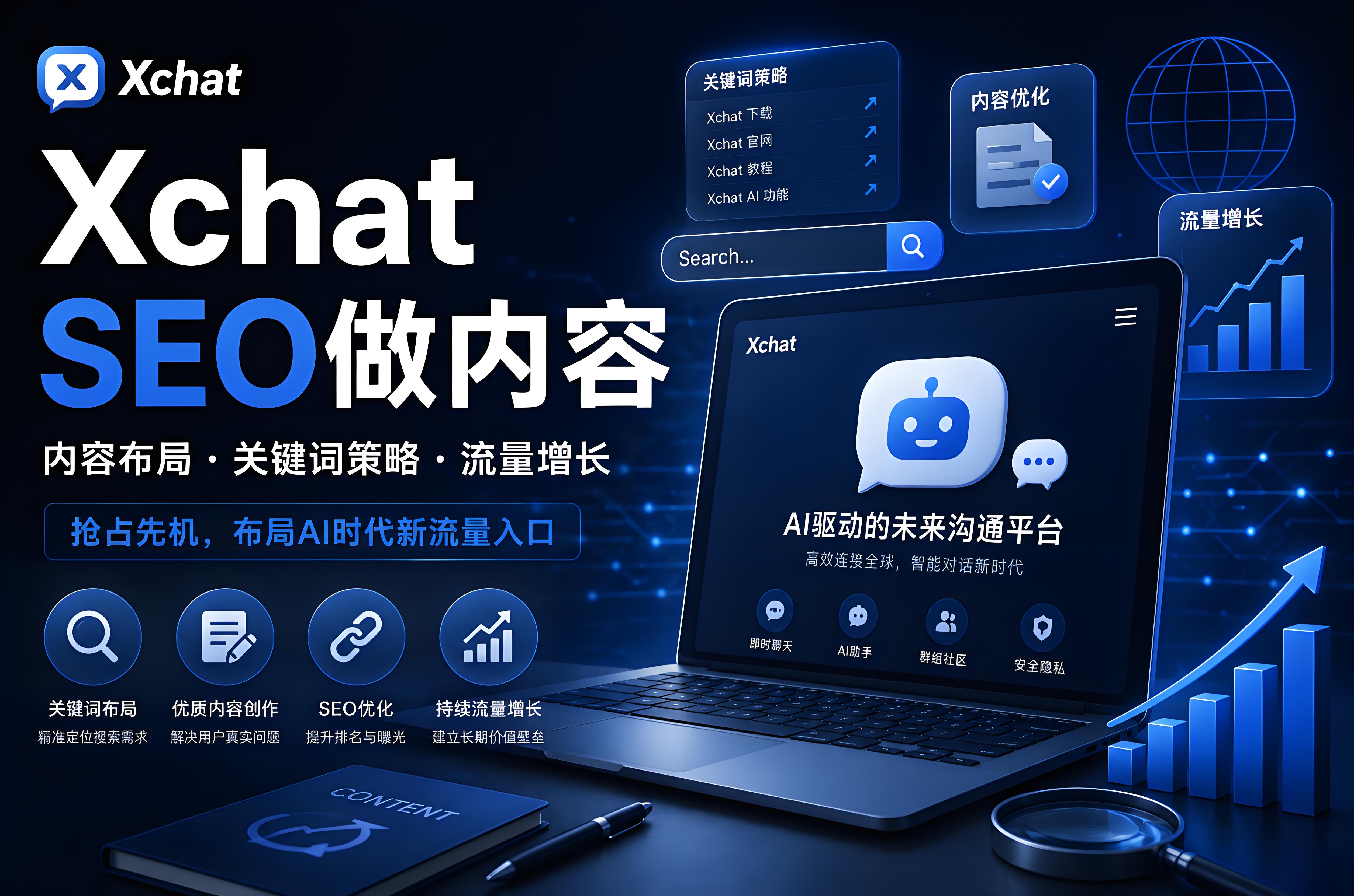Xchat因何被SEO圈大量布局内容？很多人其实在抢新流量